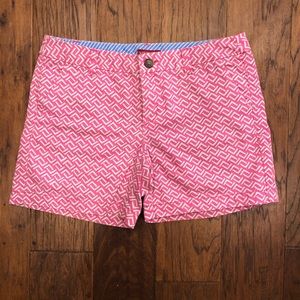 Women’s size 4 pink and white Merona shorts